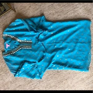 Lilly Pulitzer caftan embroidered dress